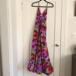 Plenty By Tracy Reese V-Neck Floral Maxi Dress